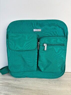 Baggallini Canyon Lightweight Crossbody Nylon Teal Travel Handbag Purse